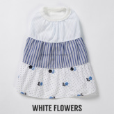 CXhbOylouisdogzDressy White Flowers