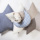 ルイスドッグ【louisdog】Linen Star Cushion Blue