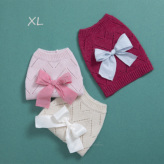 ルイスドッグ【louisdog】Ribbon Pointelle Cashmere Sweater/XL