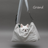 ルイスドッグ【louisdog】Winter Magic Reversible Sling Bag Grand-Khaki Beige