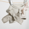 CXhbOylouisdogzIrish Linen Harness Set/Natural Linen