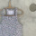 CXhbOylouisdogzFloral Sleeveless Tee/Blue Flowers