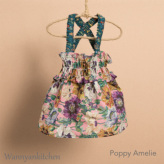 CXhbOylouisdogzSun Dress/Liberty Floral/Poppy Amelie