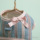 ルイスドッグ【louisdog】Candybar Harness Set/Blue Pink Stripes