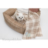 CXhbOylouisdogzLinen Plaid Blanket