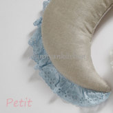 CXhbOylouisdogzSummer Moon Pillow/Natural Linen Petit