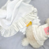 ルイスドッグ【louisdog】Summer Blanket/White Seersucker linen