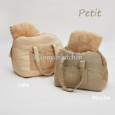 CXhbOylouisdogzFlat White Around Bag Mocha/Latte Petit